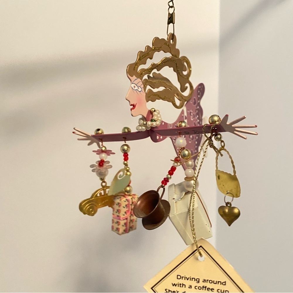 Silvestri Fanciful Flights By Karen Rossi Mom Metal Art Hanging Ornament - Picture 9 of 15